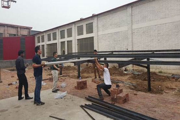 邁貝特“施工隊”，“一級施工資質(zhì)”,獲印度客戶好評