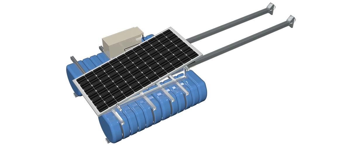 水上微型太陽(yáng)能發(fā)電系統(tǒng)-2