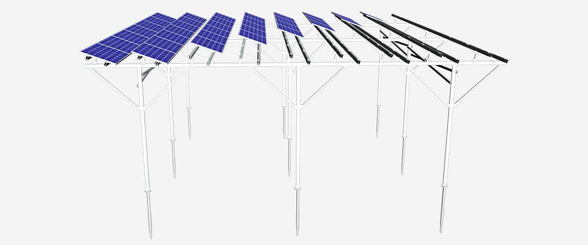 農(nóng)業(yè)農(nóng)田光伏支架系統(tǒng)-2