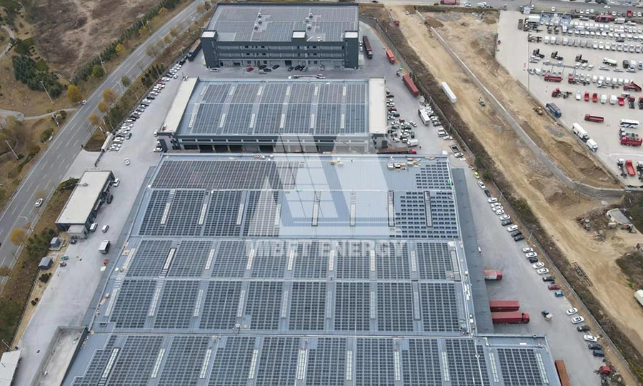 山東濟南彩鋼瓦屋頂光伏系統(tǒng)項目-3