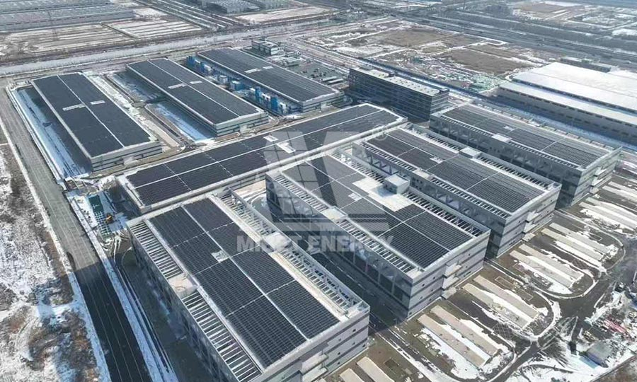 中國(guó)天津 TPO屋頂光伏支架項(xiàng)目 10.5MW-2