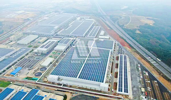 云南29.4MW彩鋼瓦光伏電站竣工，邁貝特攜手晶澳構(gòu)建綠色生態(tài)