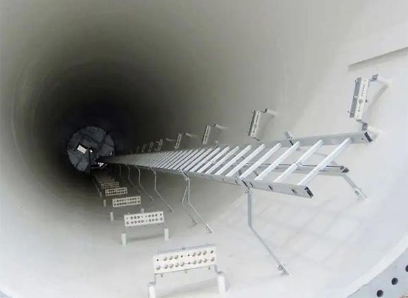 風電塔筒內(nèi)部結(jié)構(gòu)